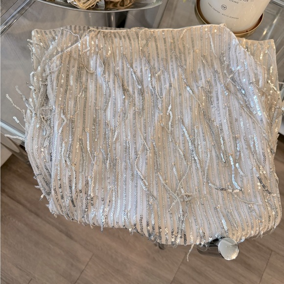 NEW! Champagne Shimmy Evening Dress. - Picture 7 of 8